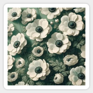 Anemone Flowers Sticker